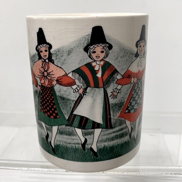 Welsh folk dancers mug Wales LTD - Picture 3 of 16